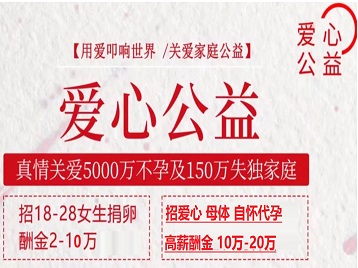 游仙捐卵助孕生子 爱心志愿者招募